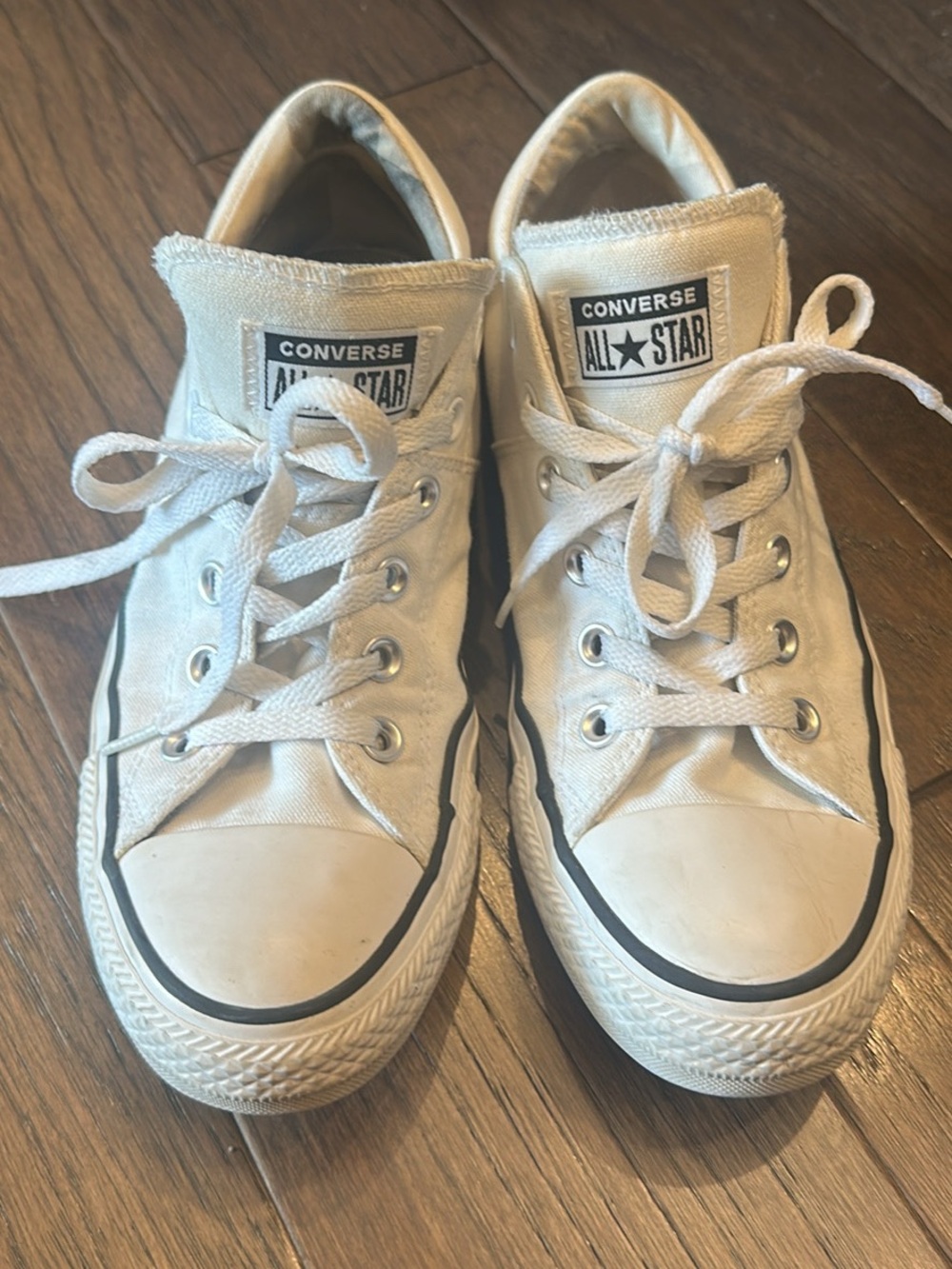 Converse Kids White Low Top All Star Sneakers